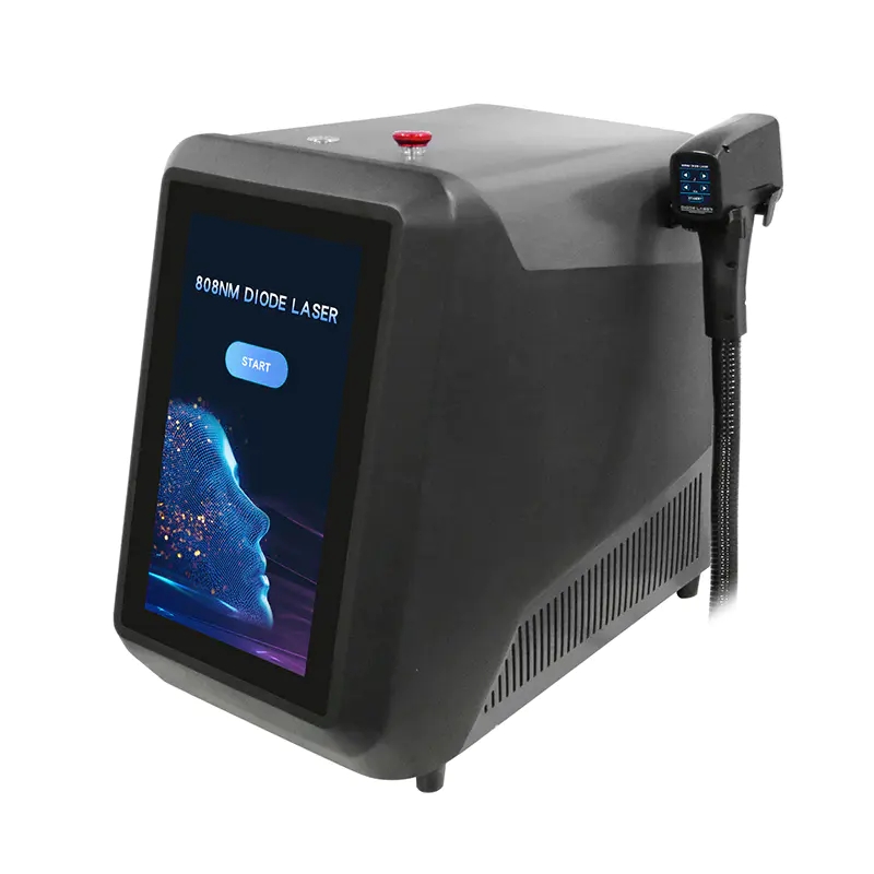 Dov'è l'applicazione specifica di attrezzature per la depilazione di capelli laser professionali?