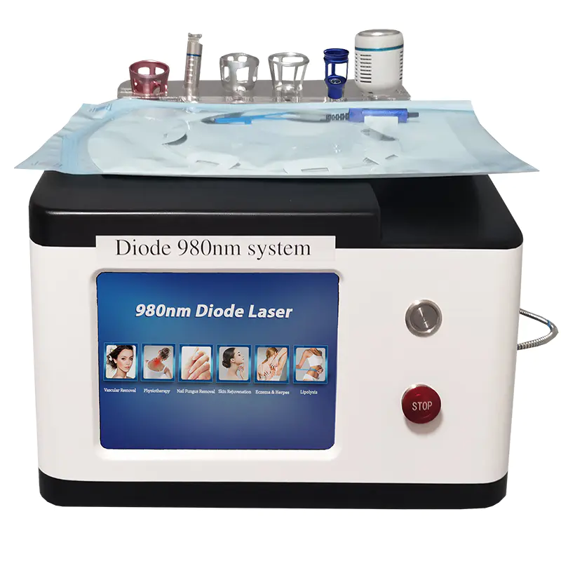 Rimozione della vena al viso laser a diodi a 980 nm
